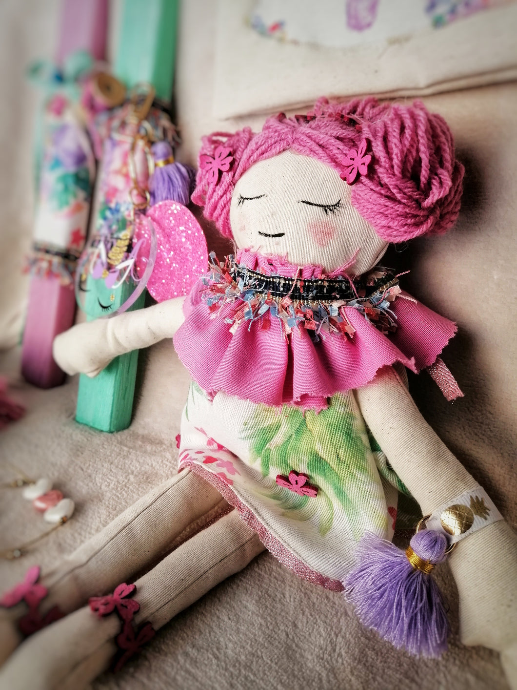 Κούκλα Μελίνα ροζ